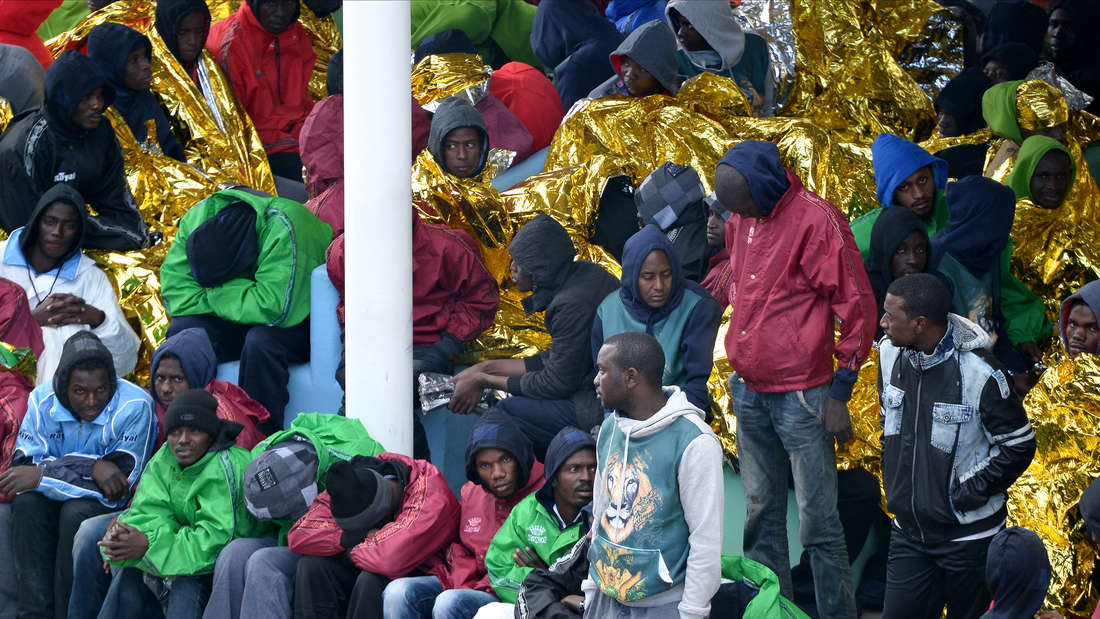 Das Camp in Lampedusa ist erneut überfüllt (Archivbild).