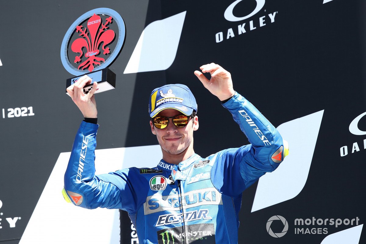 Podio: Tercer lugar Joan Mir, Team Suzuki MotoGP