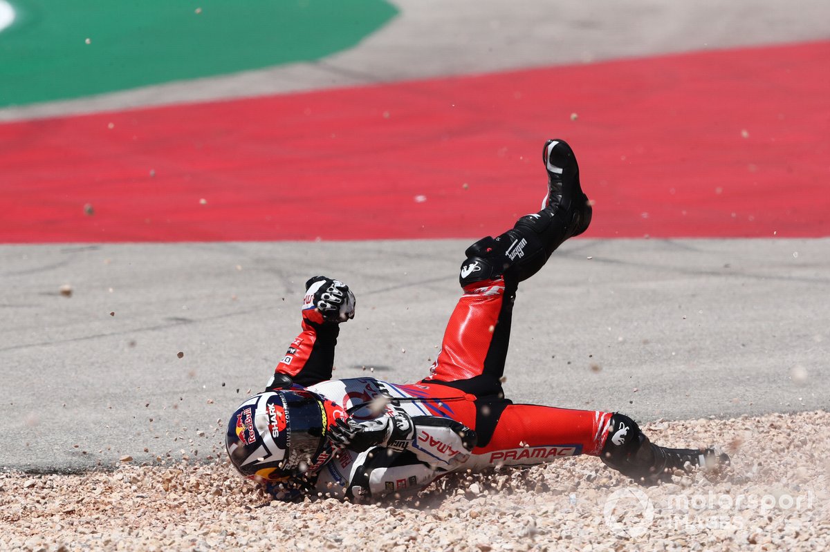 Caída de Johann Zarco, Pramac Racing