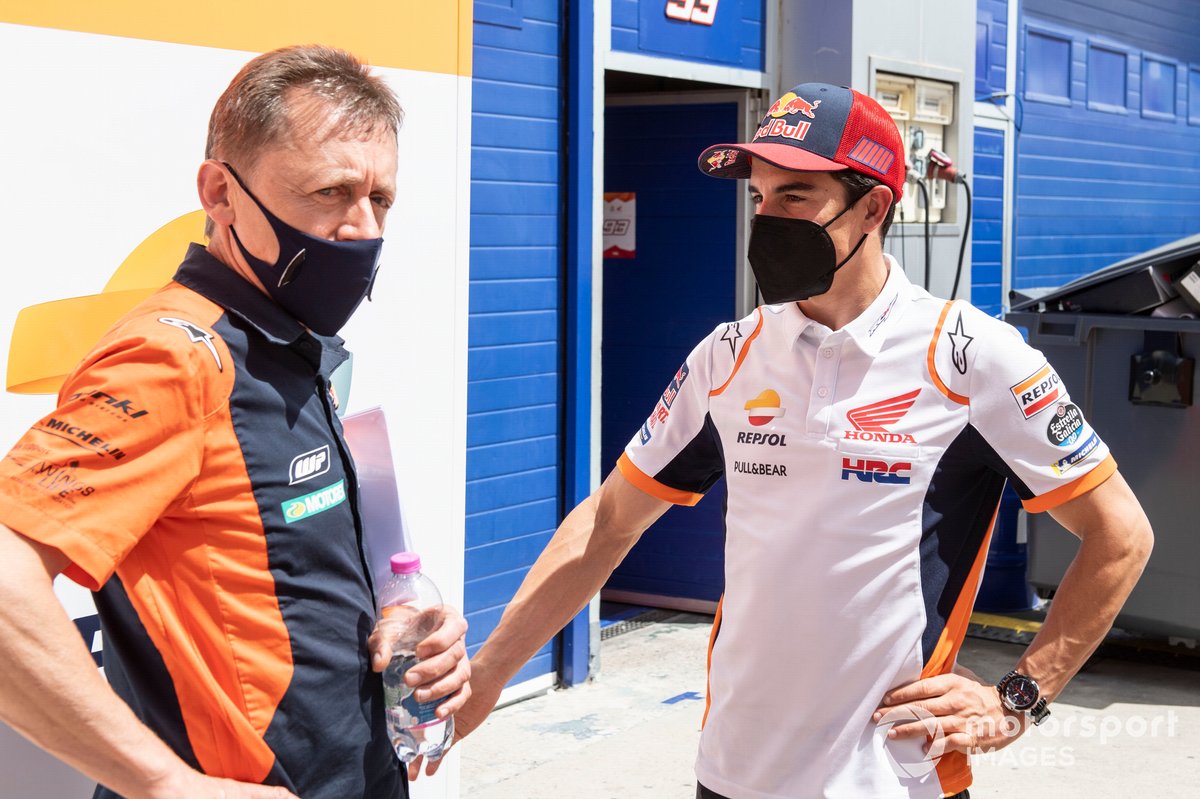Mike Leitner, Red Bull KTM Factory Racing, Marc Márquez, Repsol Honda Team