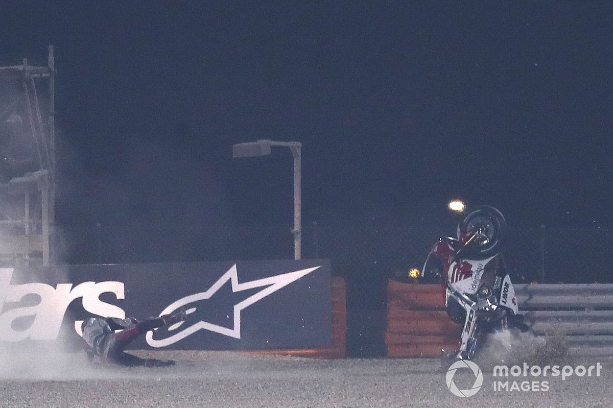 Takaaki Nakagami, Team LCR Honda crash