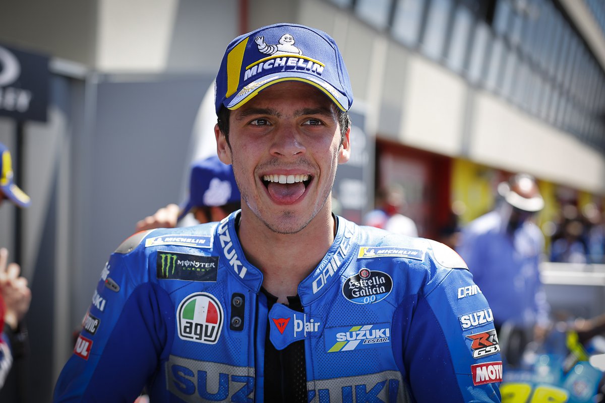 Tercer lugar Joan Mir, Team Suzuki MotoGP