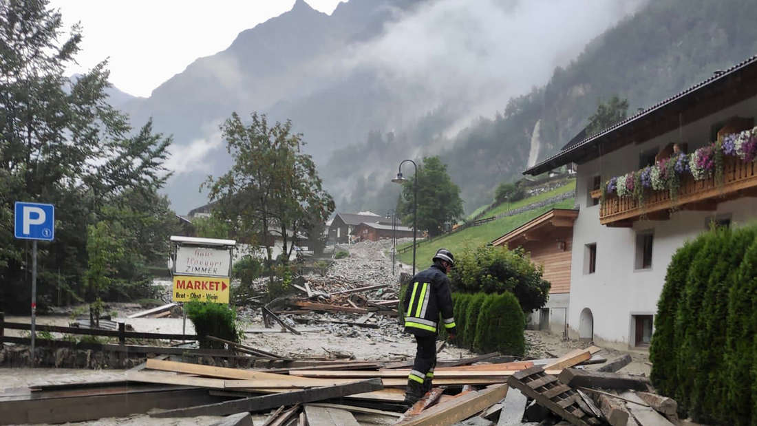 Unwetter in Südtirol