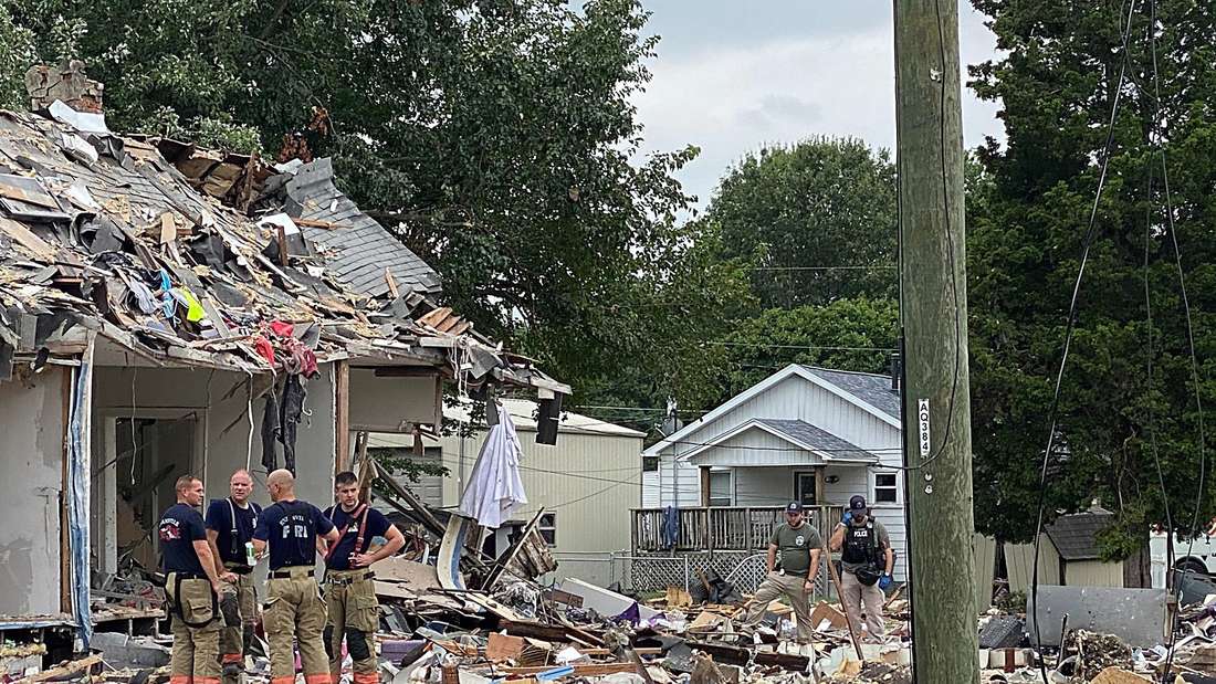 Explosion in Indiana