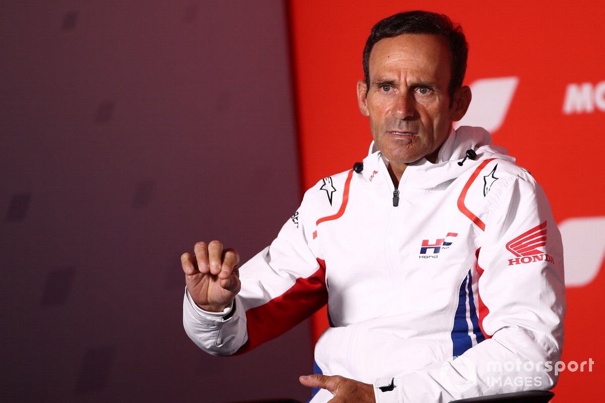 Alberto Puig, director del equipo Repsol Honda