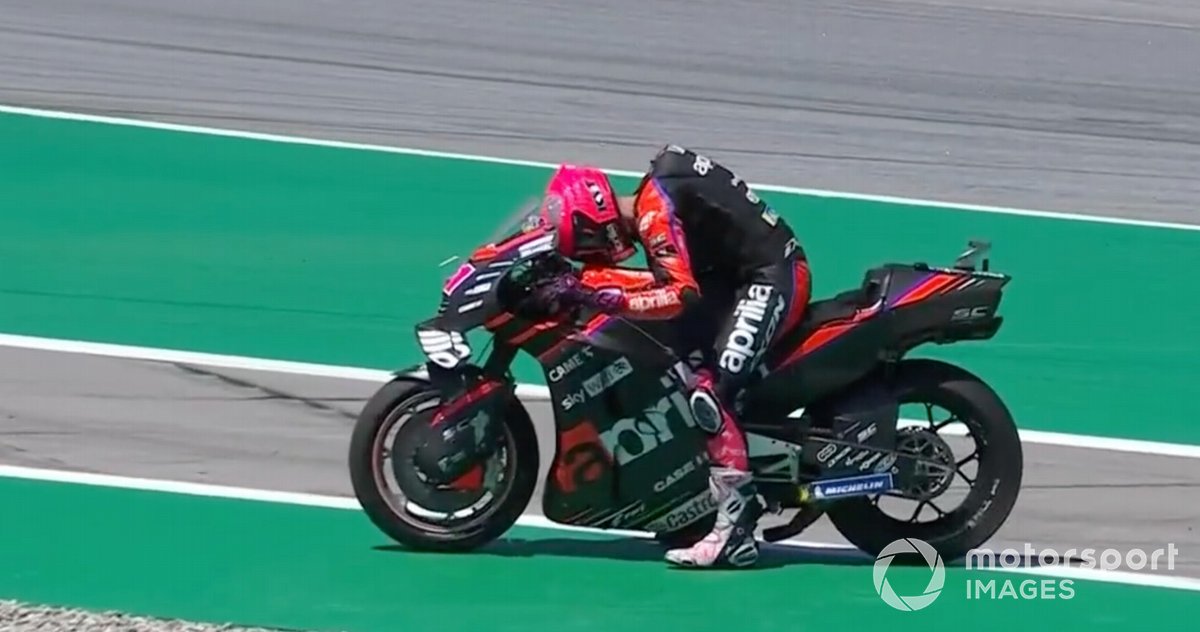 Aleix Espargaró error Catalunya
