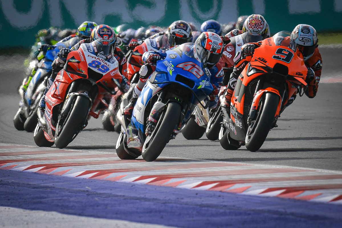 Alex Rins, Team Suzuki MotoGP, Danilo Petrucci, Red Bull KTM Tech 3, Jorge Martín, Pramac Racing