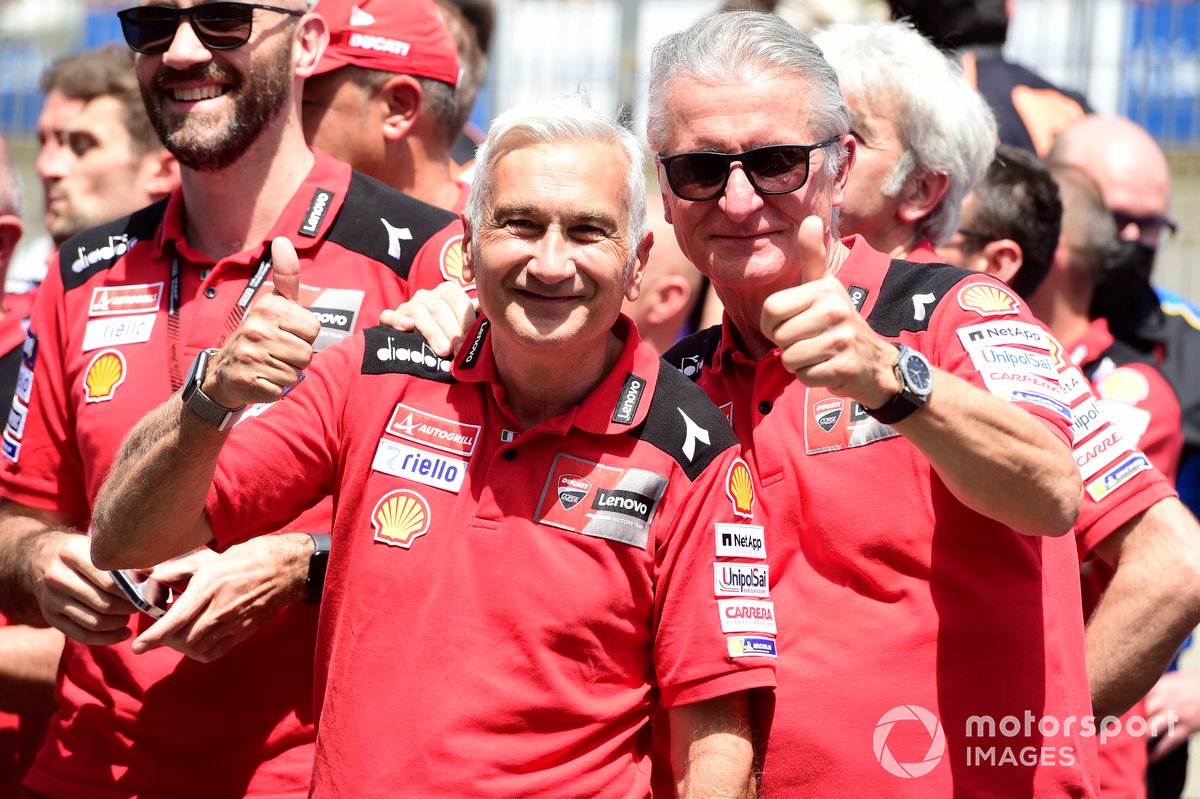 Miembros del equipo Ducati