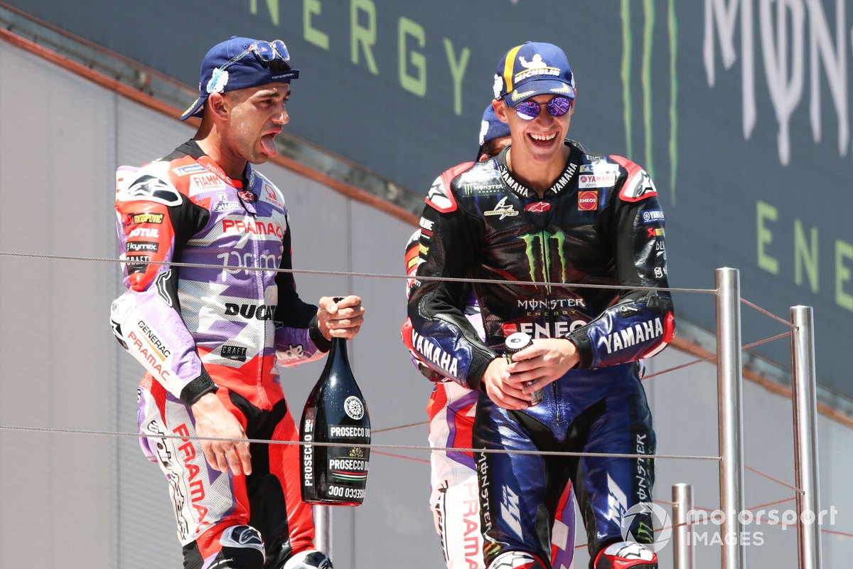 Podio: ganador Fabio Quartararo, Yamaha Factory Racing