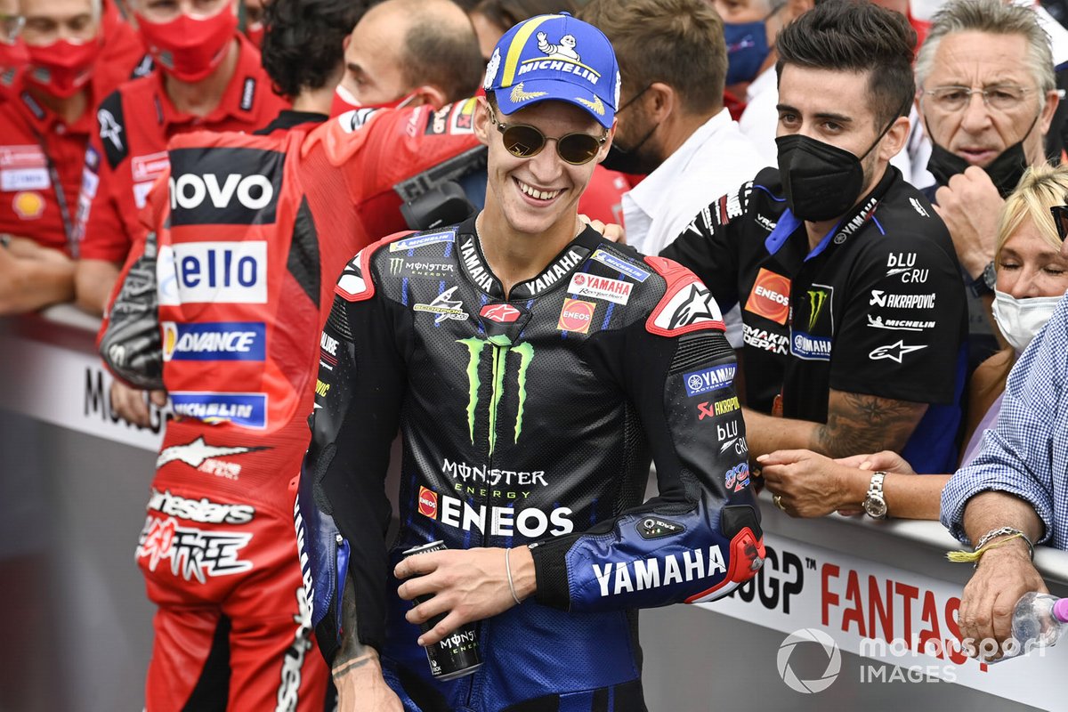 Segundo lugar Fabio Quartararo, Yamaha Factory Racing