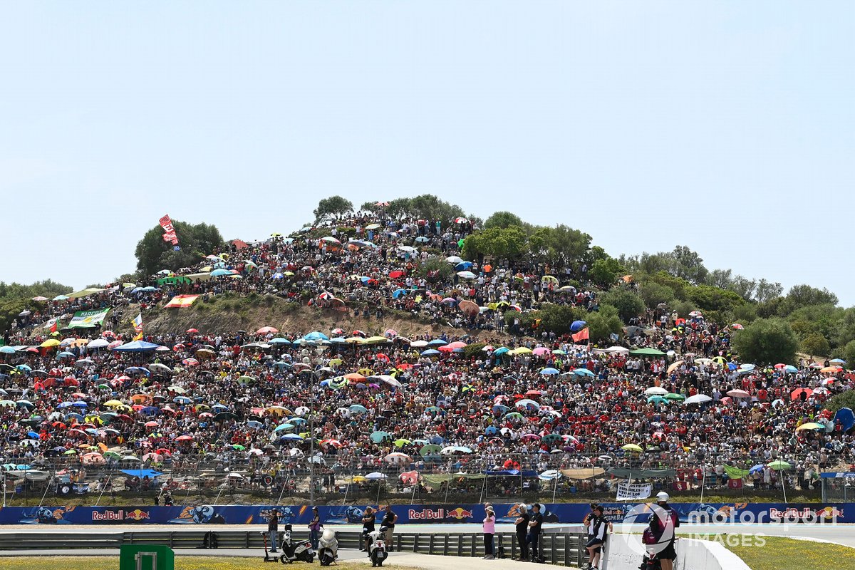 Fans en el circuito de Jerez