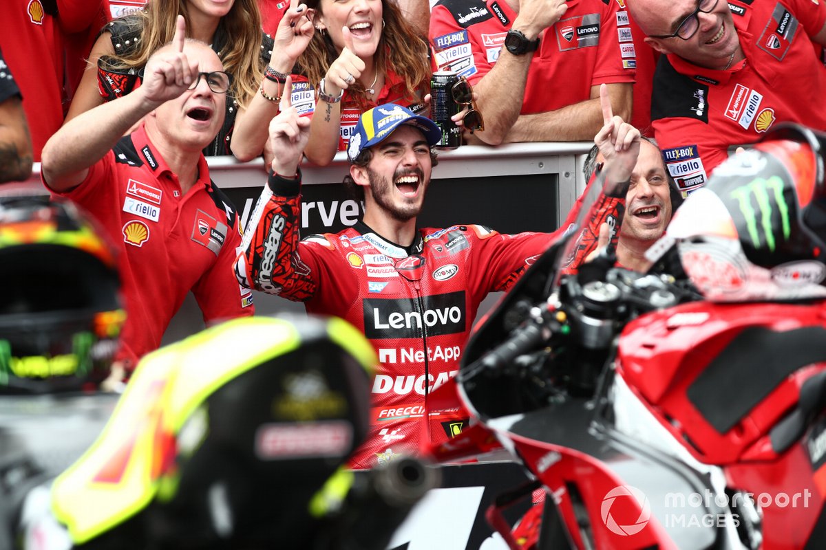 Ganador Francesco Bagnaia, Ducati Team