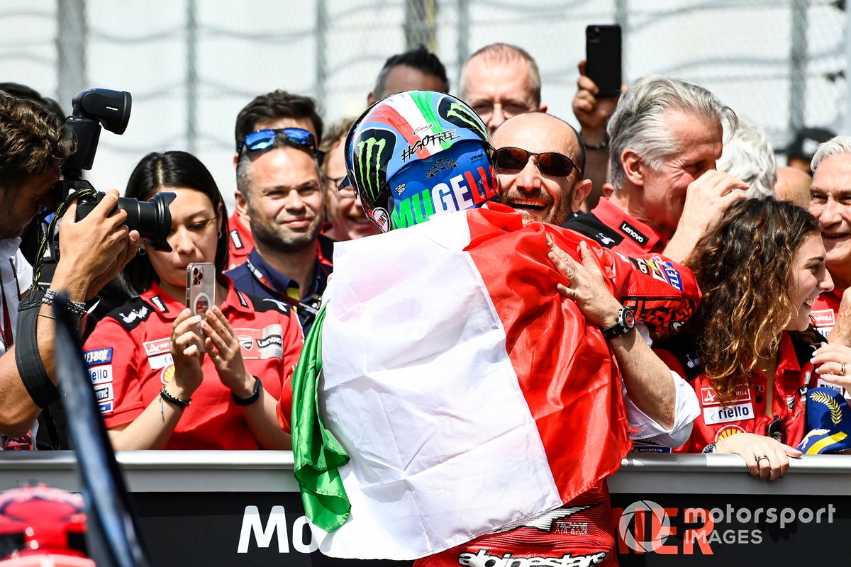 Ganador Francesco Bagnaia, Equipo Ducati
