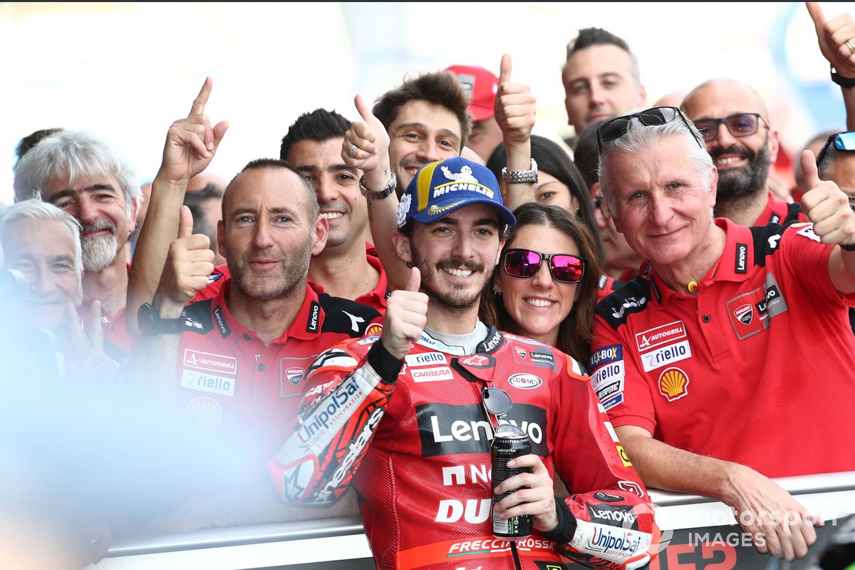 Ganador Francesco Bagnaia, Ducati Team