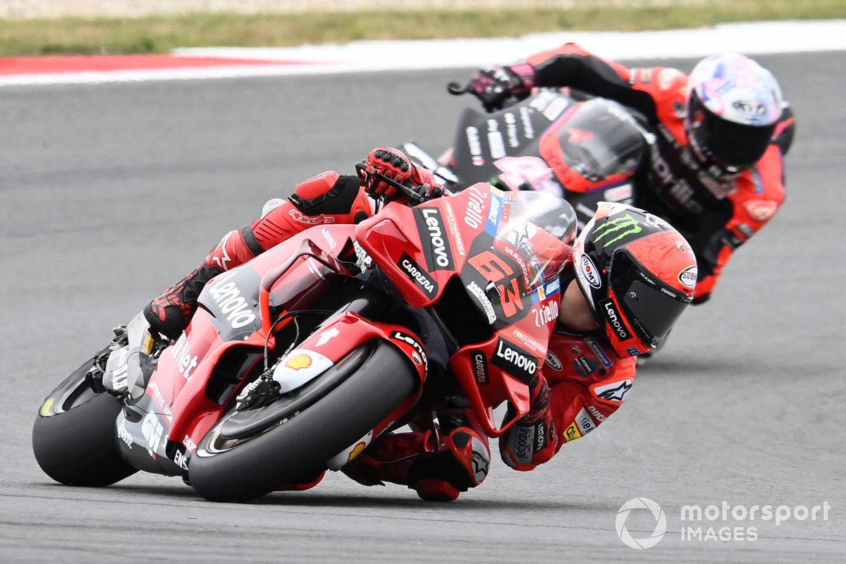Francesco Bagnaia, Ducati Team, Aleix Espargaró, Aprilia Racing Team