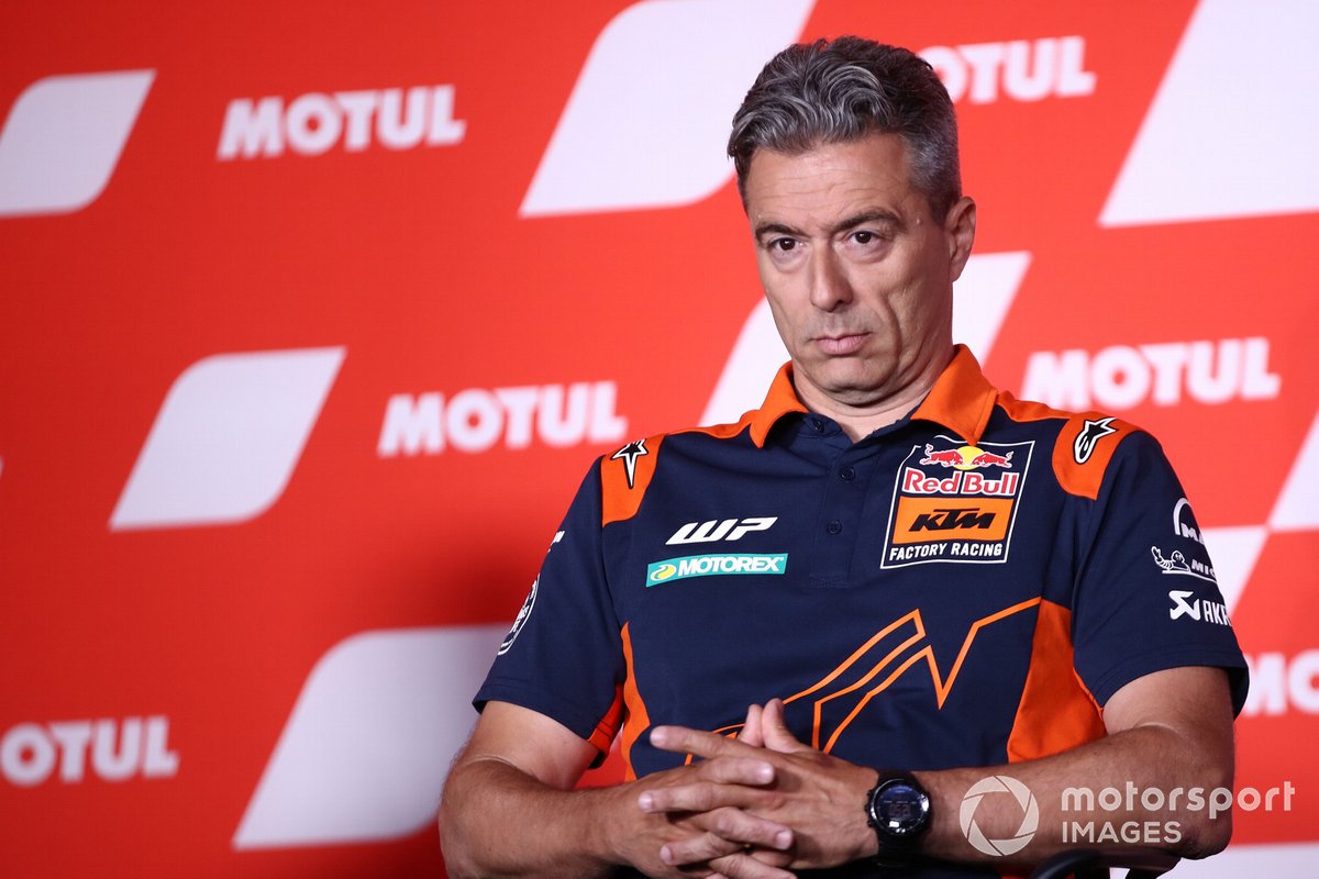 Francesco Guidotti, director del equipo Red Bull KTM Factory Racing