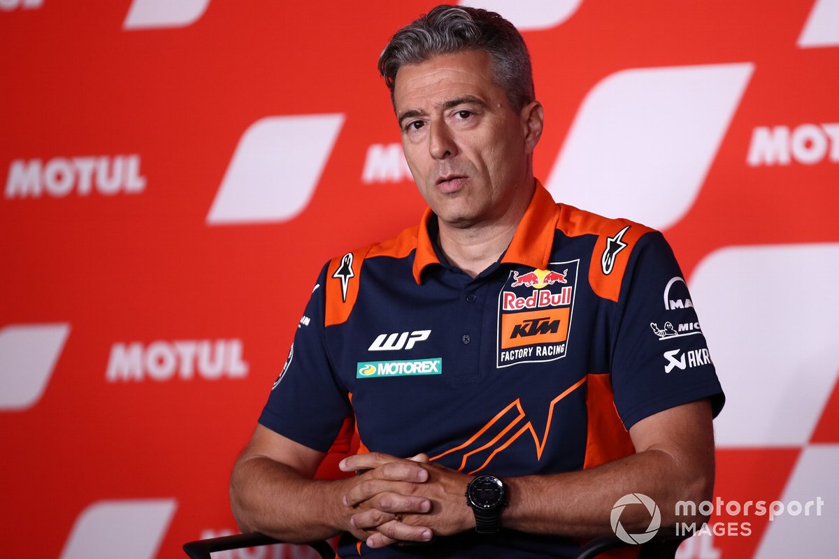 Francesco Guidotti, director del equipo Red Bull KTM Factory Racing