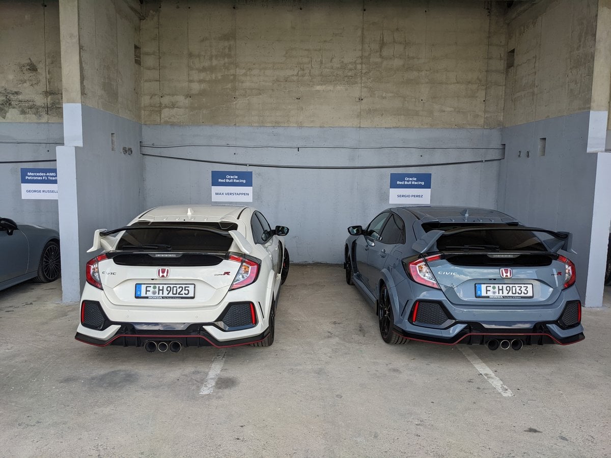Honda Civic, Max Verstappen; Honda Civic, Sergio Pérez