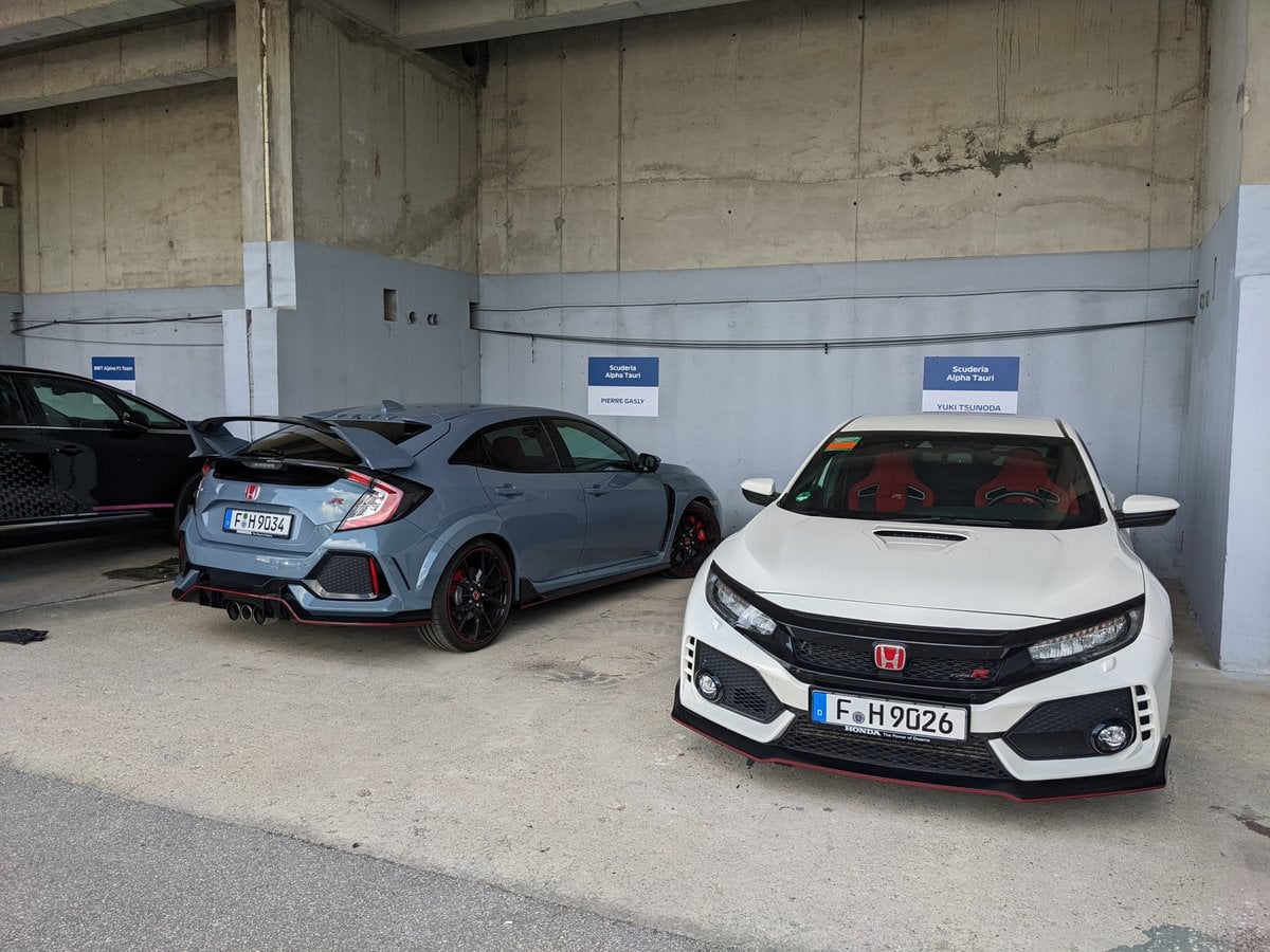 Honda Civic, Max Verstappen; Honda Civic, Sergio Pérez