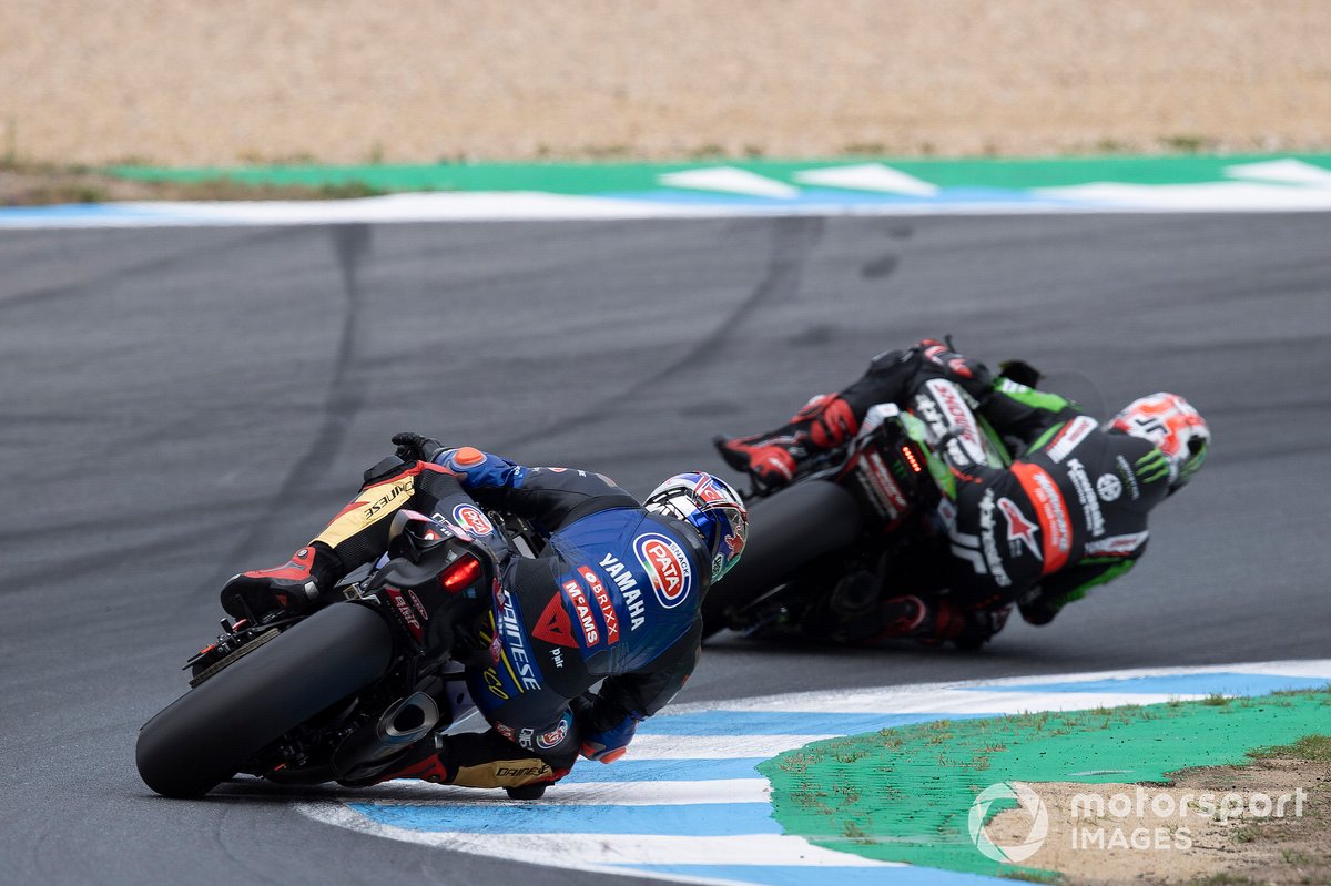 Jonathan Rea, Kawasaki Racing Team WSBK, Toprak Razgatlioglu, Pata Yamaha WorldSBK