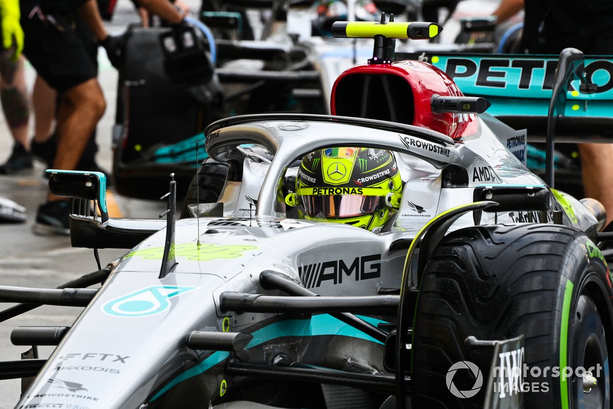 Lewis Hamilton, Mercedes W13