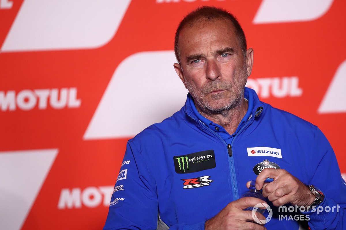 Livio Suppo, director del equipo Suzuki GP