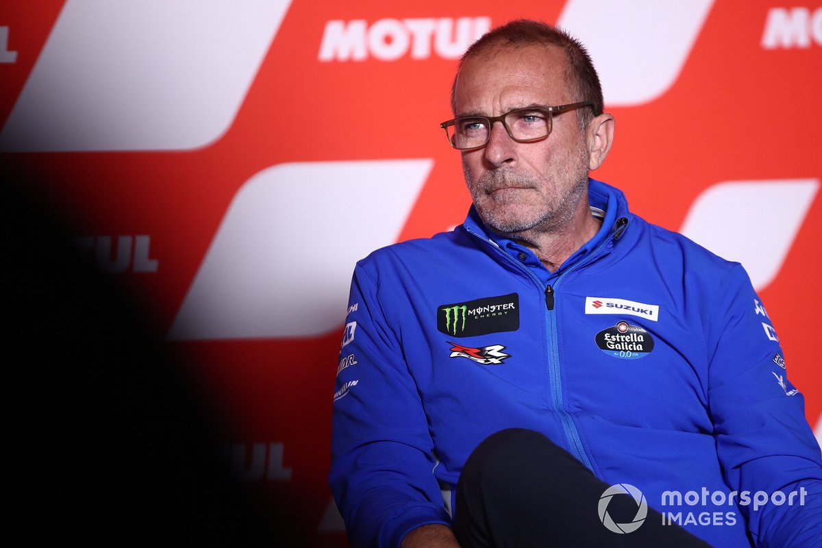 Livio Suppo, director del equipo Suzuki GP