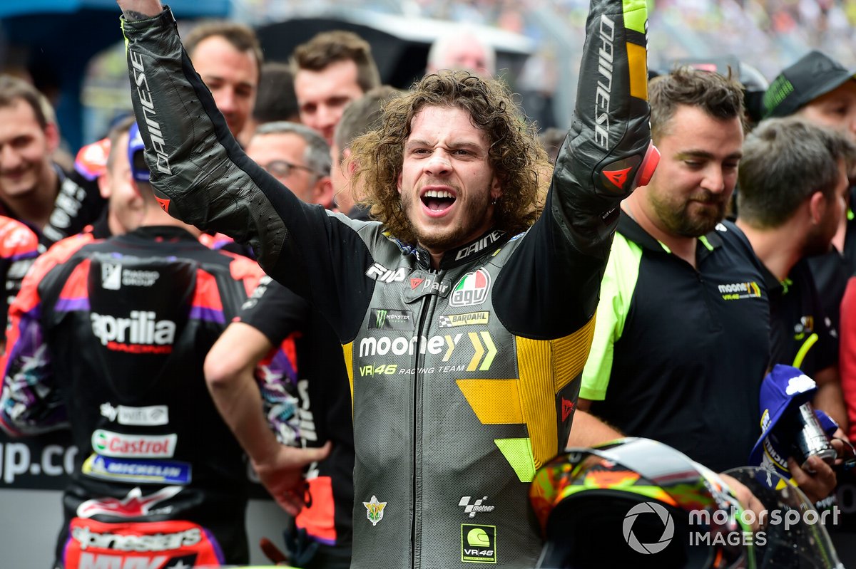 Segundo lugar Marco Bezzecchi, VR46 Racing Team
