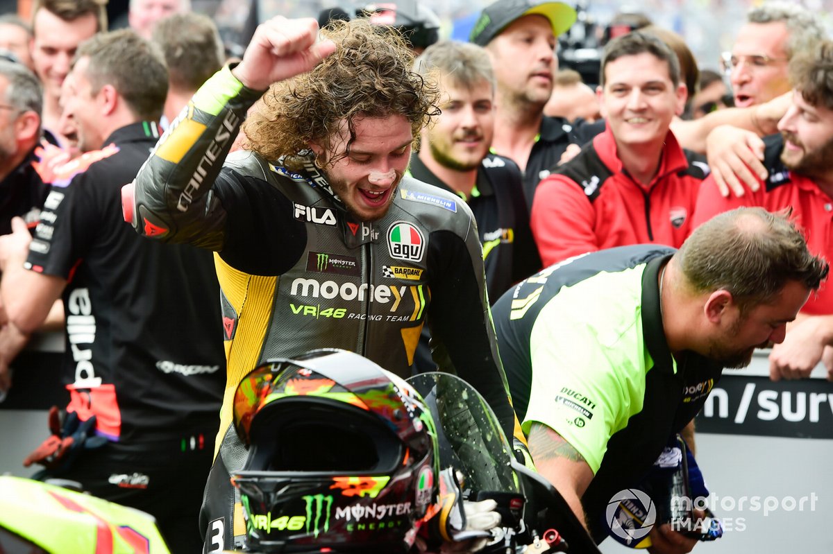 Segundo lugar Marco Bezzecchi, VR46 Racing Team