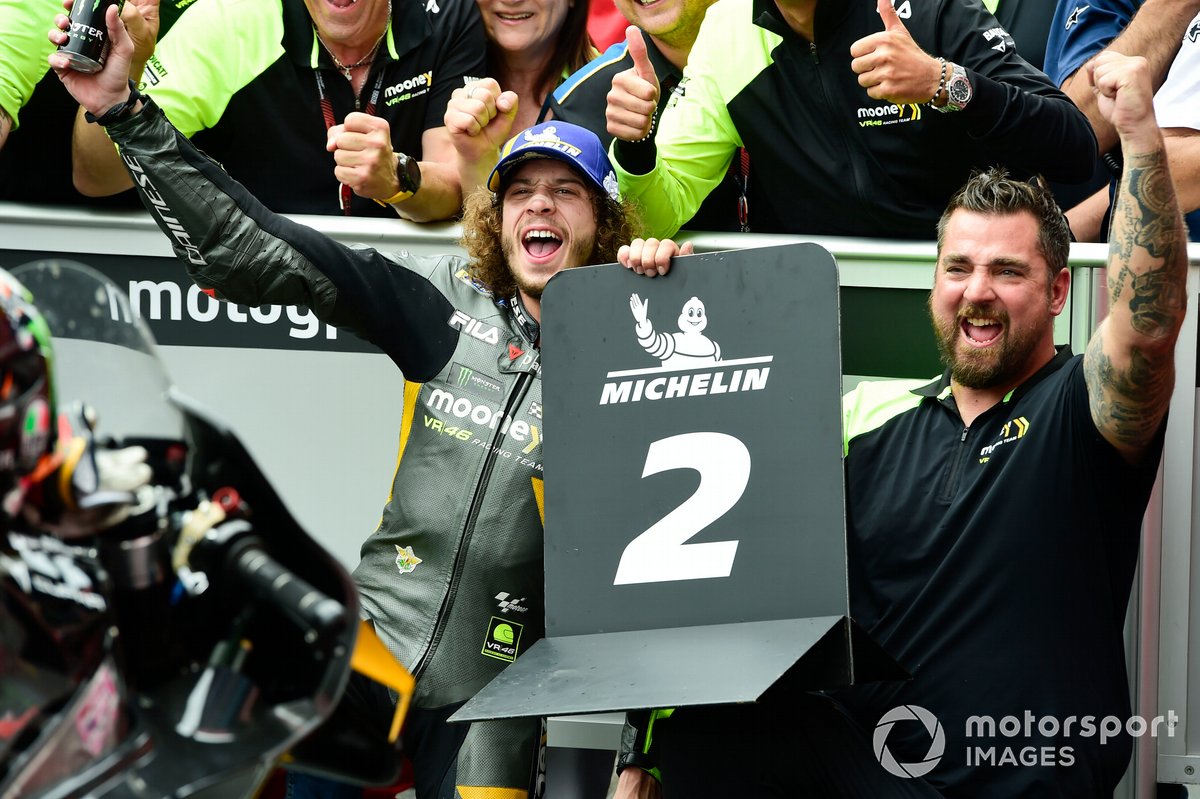 Segundo lugar Marco Bezzecchi, VR46 Racing Team