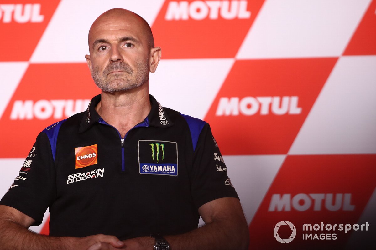 Massimo Meregalli, director del equipo Yamaha MotoGP