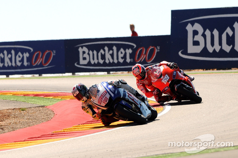 Jorge Lorenzo y Nicky Hayden