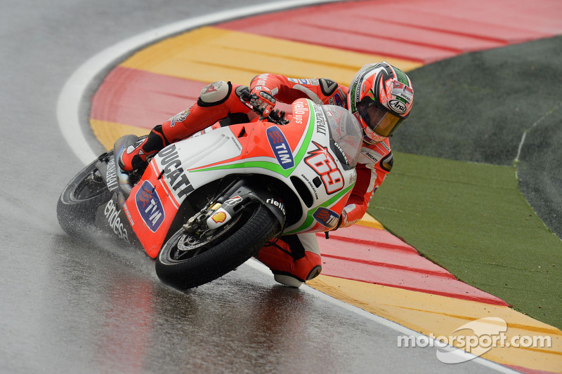 Nicky Hayden en Aragón (2012)