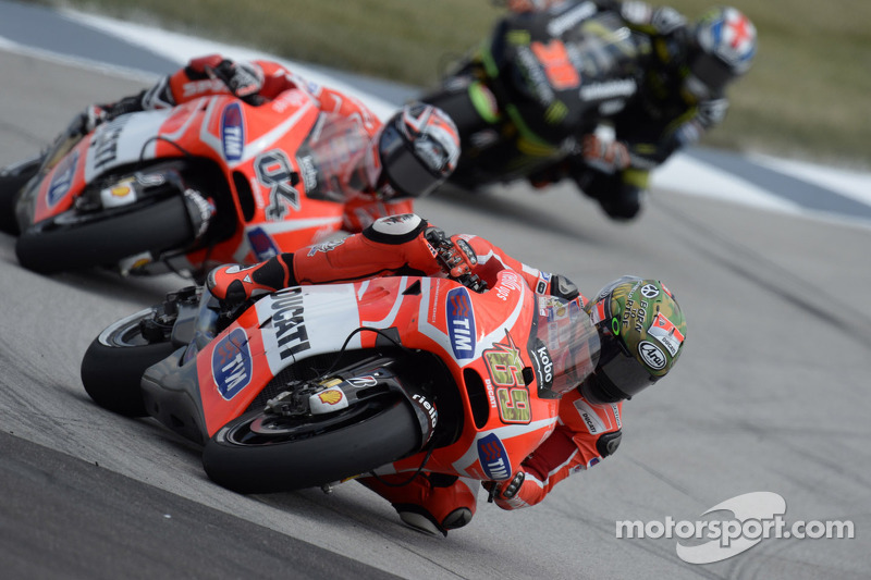 Nicky Hayden con Andrea Dovizioso
