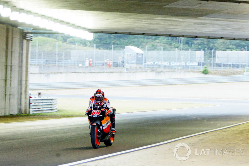 Nicky Hayden en Motegi