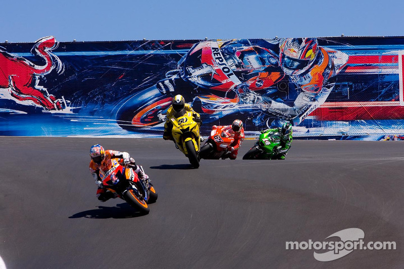 Nicky Hayden en Laguna Seca (2007)