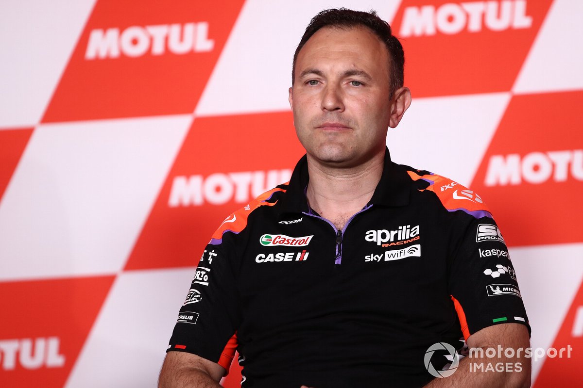 Paulo Bonora , Director del equipo Aprilla Racing