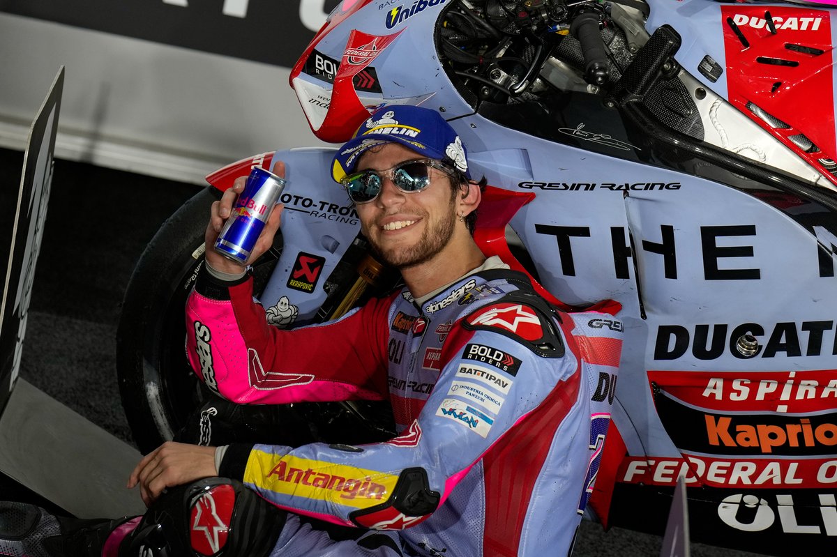Ganador Enea Bastianini, Gresini Racing MotoGP