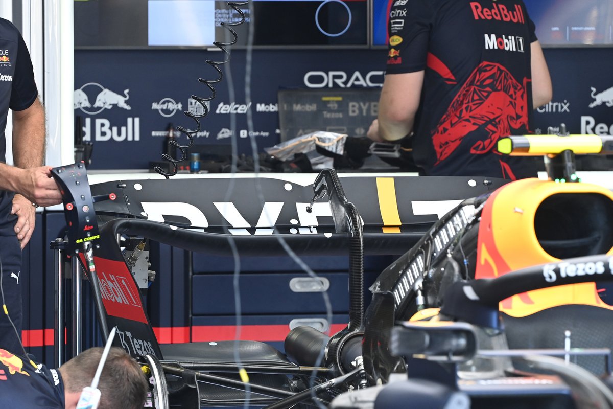 Detalle del Red Bull Racing RB18