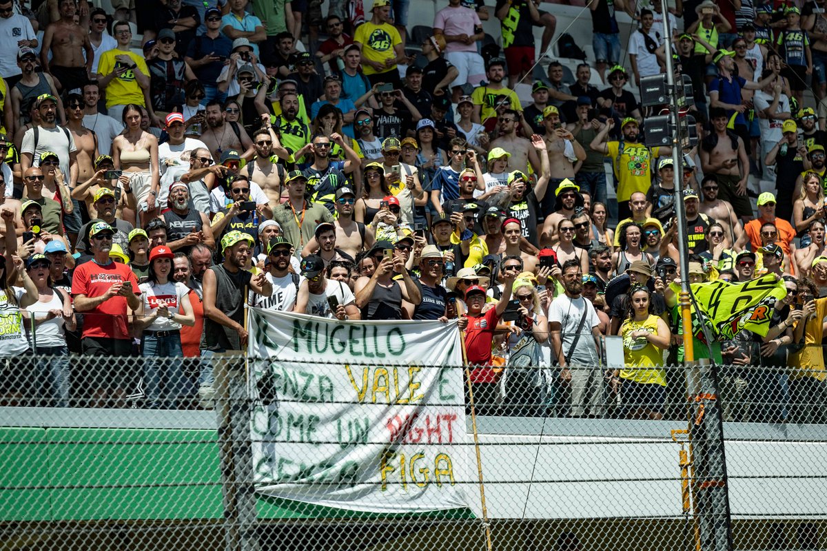 Los fans de Valentino Rossi