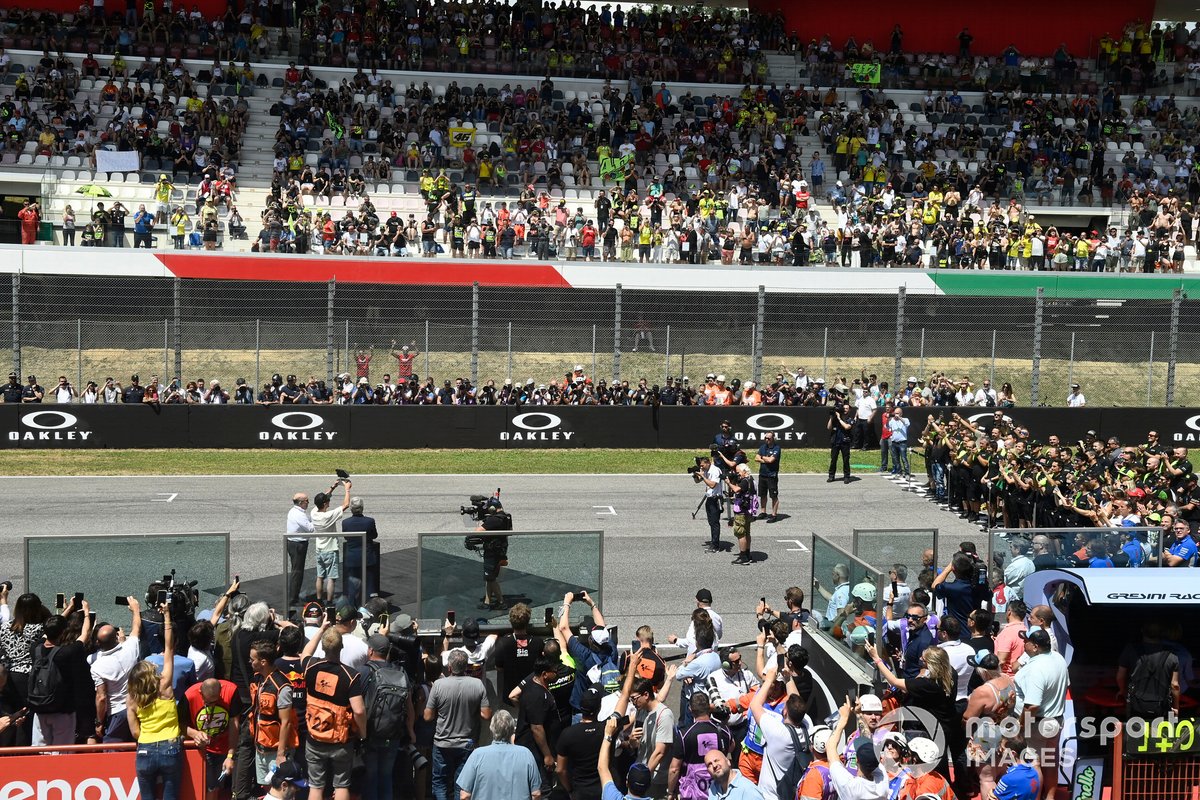 Valentino Rossi, retira su número 46 de MotoGP