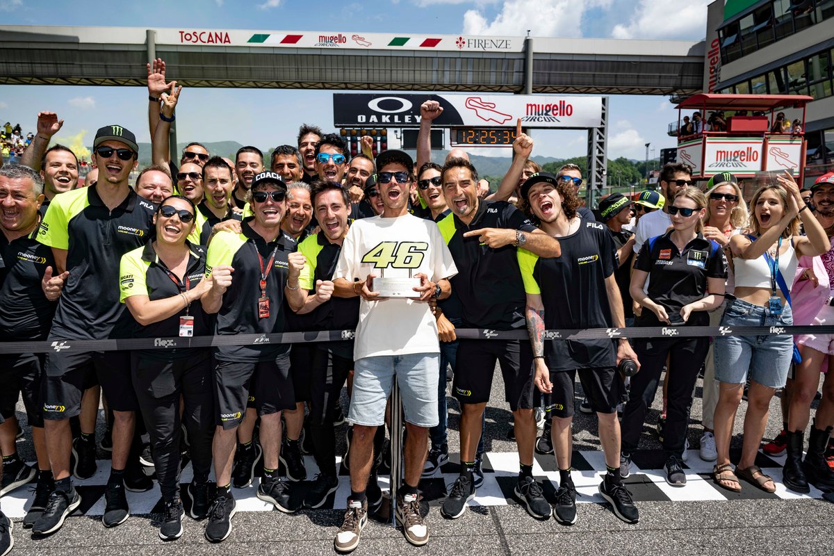 Valentino Rossi, retira su número 46