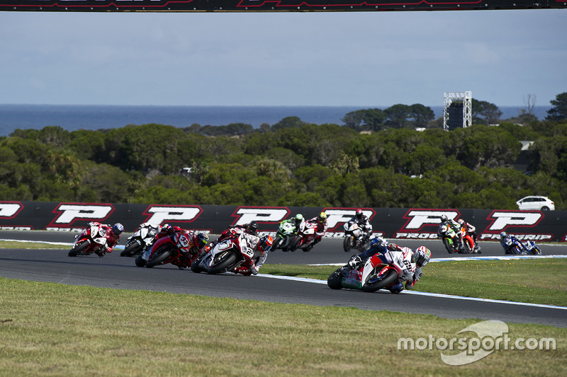 Nicky Hayden, Honda WSBK Team y Leon Camier, MV Agusta