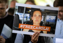 The NGO 'Sea Watch' hides the captain of the ship detained in Italy for threats after her release