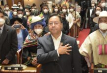 Bolivia: Luis Arce takes office as the new president of the country in the presence of Felipe VI and Pablo Iglesias