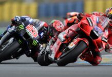 Jack Miller reigns in the chaos of Le Mans; Marc Márquez falls twice and leaves