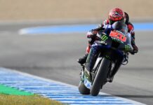 Quartararo achieves pole in Jerez and Márquez will start fourteenth