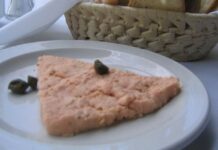 Salmon pate, step by step homemade recipe
