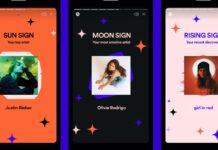 Spotify gives you your astral musical card