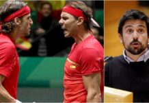 Feliciano López hits Ramón Espinar for a "miserable" comment and shows his face for Rafa and Toni Nadal